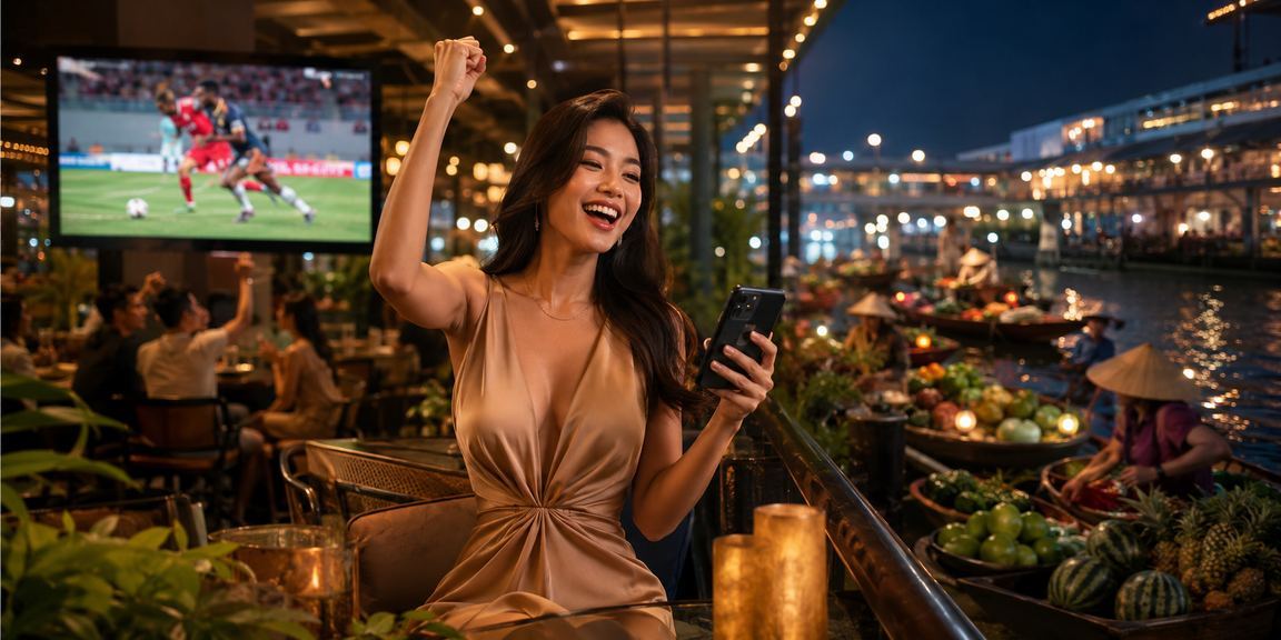 Người dùng vùng đồng bằng sông Cửu Long truy cập app thể thao trên điện thoại